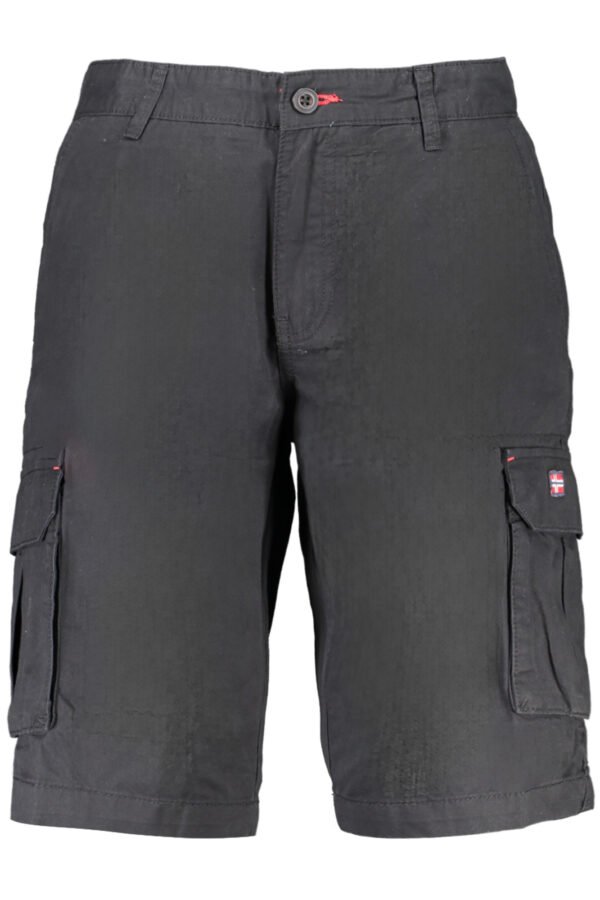 NORWAY 1963 BLACK MEN'S BERMUDA PANTS