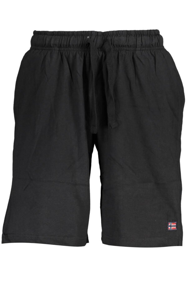 NORWAY 1963 BLACK MEN'S BERMUDA PANTS