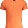 NORWAY 1963 MEN'S ORANGE SHORT SLEEVE POLO SHIRT