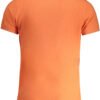 NORWAY 1963 MEN'S ORANGE SHORT SLEEVE POLO SHIRT - Image 2
