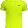 NORWAY 1963 YELLOW MEN'S SHORT SLEEVED POLO SHIRT