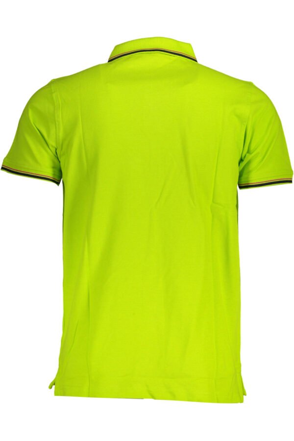 NORWAY 1963 YELLOW MEN'S SHORT SLEEVED POLO SHIRT - Image 2