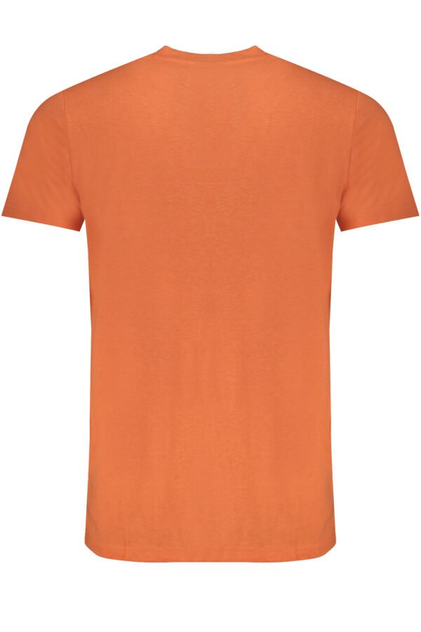 NORWAY 1963 MEN'S ORANGE SHORT SLEEVE T-SHIRT - Image 2