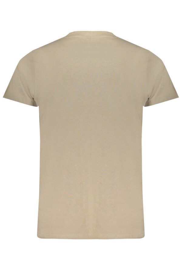 NORWAY 1963 BEIGE MEN'S SHORT SLEEVE T-SHIRT - Image 2