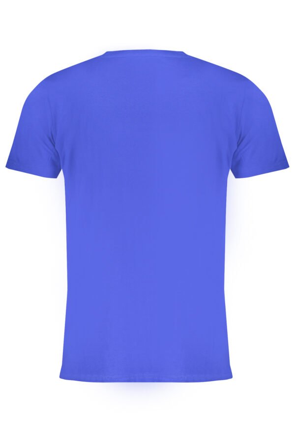 NORWAY 1963 MEN'S SHORT SLEEVE T-SHIRT BLUE - Image 2
