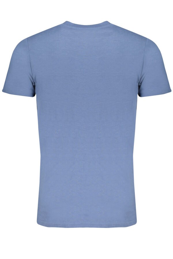 NORWAY 1963 MEN'S SHORT SLEEVE T-SHIRT BLUE - Image 2