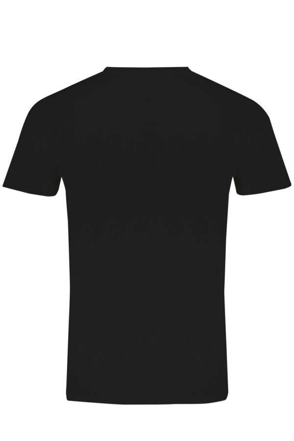 NORWAY 1963 MEN'S SHORT SLEEVE T-SHIRT BLACK - Image 2
