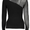 PATRIZIA PEPE WOMEN'S BLACK SWEATER - Image 2