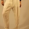 PATRIZIA PEPE WHITE WOMAN TROUSERS - Image 3