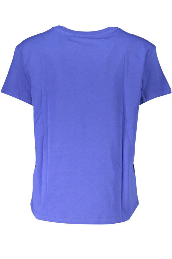 PATRIZIA PEPE WOMEN'S SHORT SLEEVE T-SHIRT BLUE - Image 2
