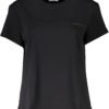 PATRIZIA PEPE WOMEN'S SHORT SLEEVE T-SHIRT BLACK