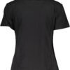 PATRIZIA PEPE WOMEN'S SHORT SLEEVE T-SHIRT BLACK - Image 2