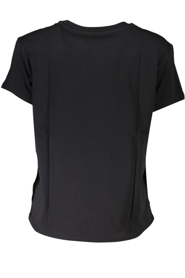 PATRIZIA PEPE WOMEN'S SHORT SLEEVE T-SHIRT BLACK - Image 2
