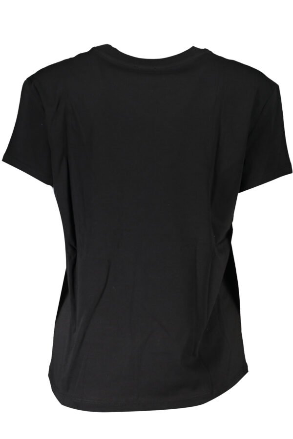 PATRIZIA PEPE WOMEN'S SHORT SLEEVE T-SHIRT BLACK - Image 2