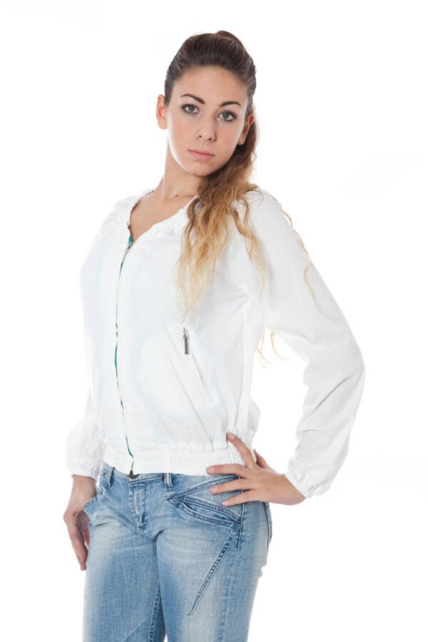 PHARD WHITE WOMEN'S SPORTS JACKET - Image 3