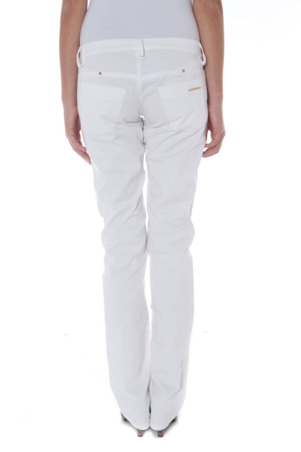 PHARD WHITE WOMAN TROUSERS - Image 2