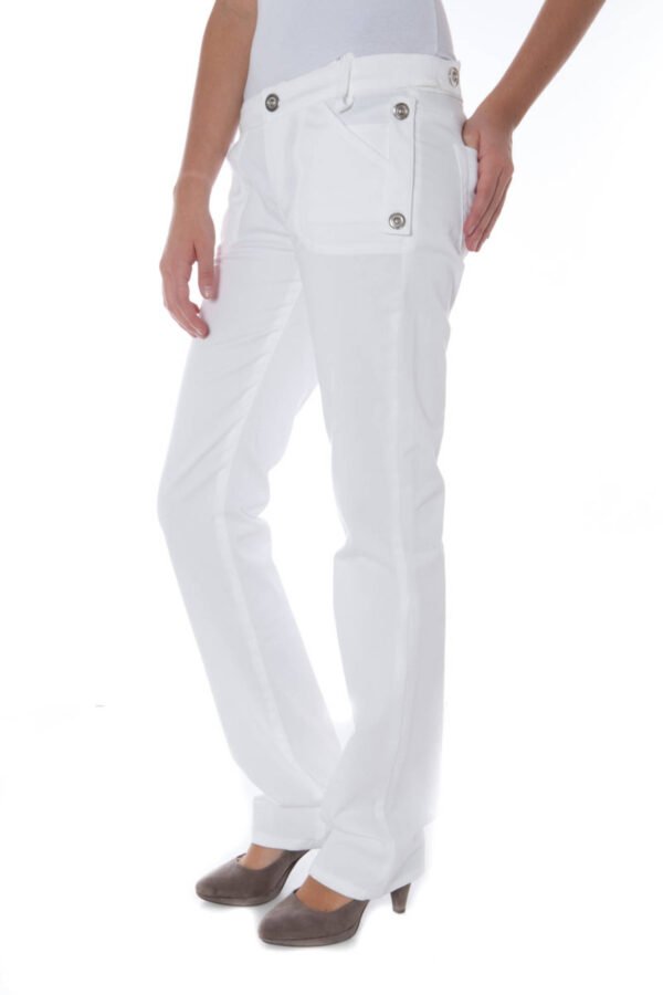 PHARD WHITE WOMAN TROUSERS - Image 3