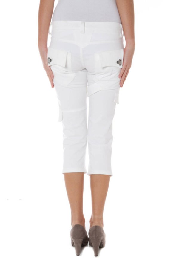 PHARD WHITE WOMAN PINOCCHIETTO TROUSERS - Image 2
