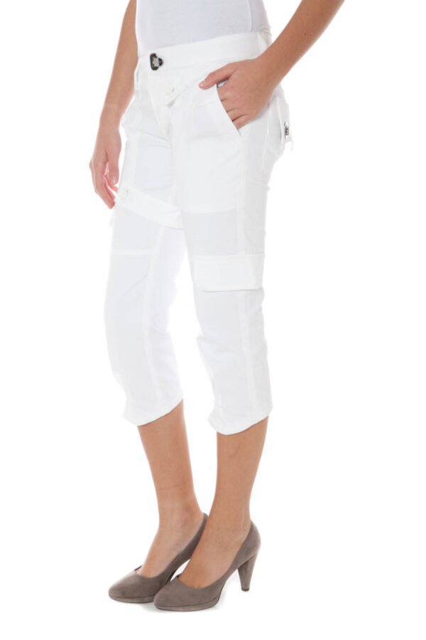 PHARD WHITE WOMAN PINOCCHIETTO TROUSERS - Image 3
