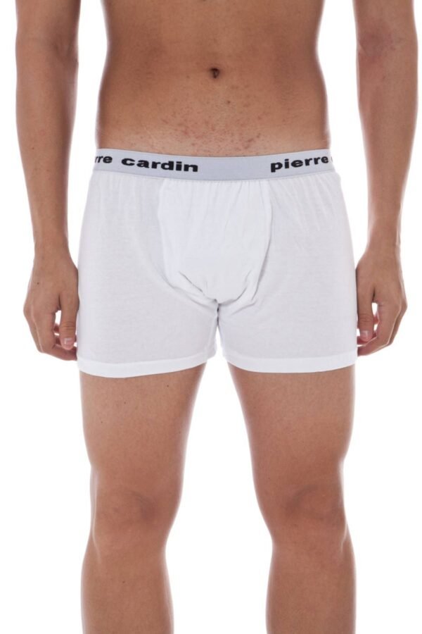 PIERRE CARDIN MEN'S WHITE BOXER - Image 2