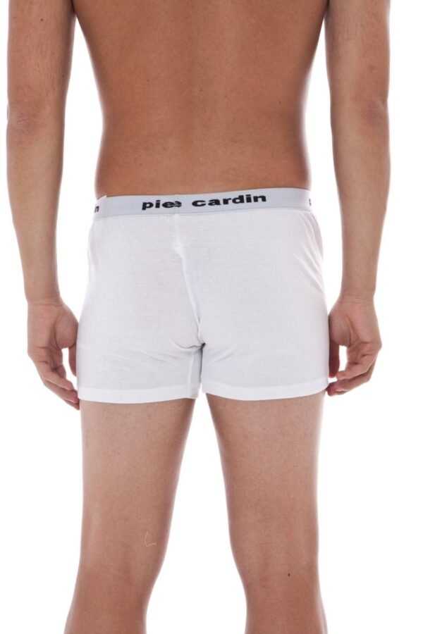 PIERRE CARDIN MEN'S WHITE BOXER - Image 3