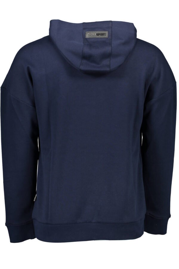PLEIN SPORT SWEATSHIRT WITHOUT ZIP MAN BLUE - Image 2