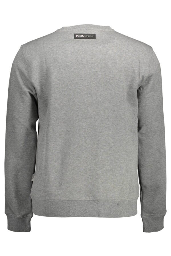 PLEIN SPORT SWEATSHIRT WITHOUT ZIP MAN GRAY - Image 2