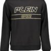 PLEIN SPORT SWEATSHIRT WITHOUT ZIP MAN BLACK