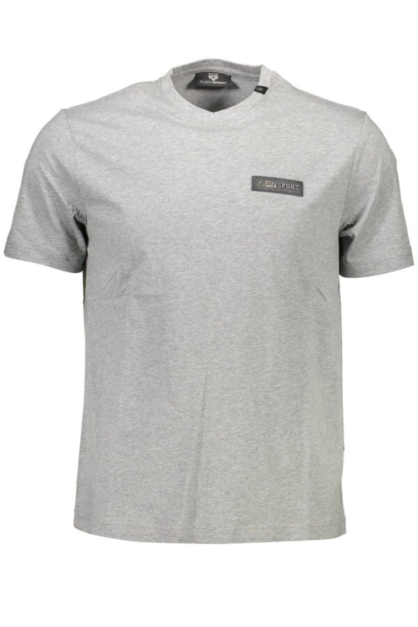PLEIN SPORT MEN'S SHORT SLEEVE T-SHIRT GRAY