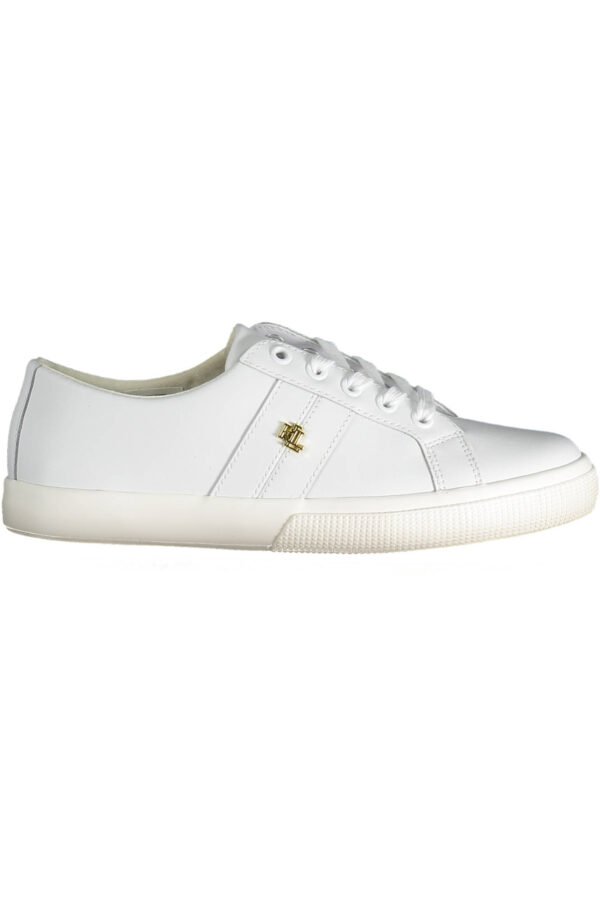 RALPH LAUREN WHITE WOMEN'S SPORT SHOES