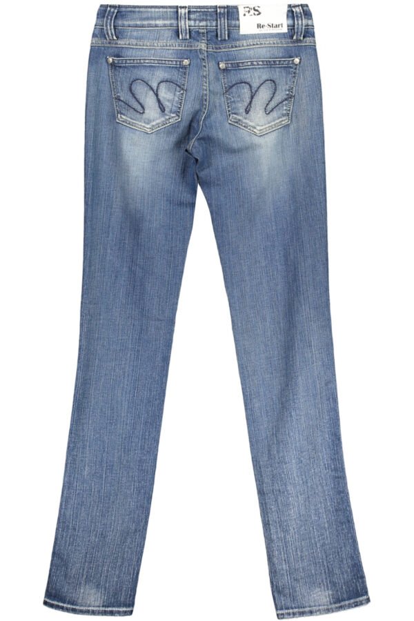 RE-START LIGHT BLUE WOMAN DENIM JEANS - Image 2