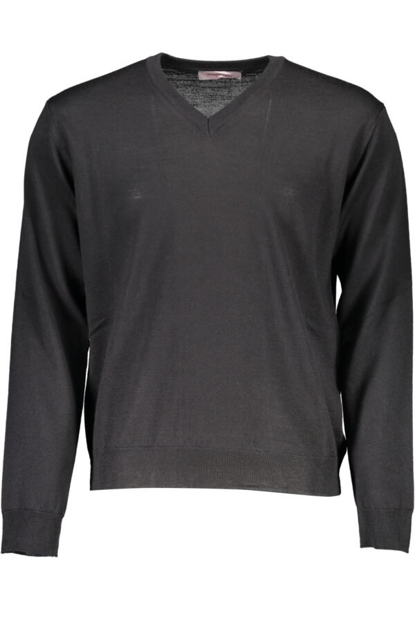ROMEO GIGLI MEN'S BLACK SWEATER