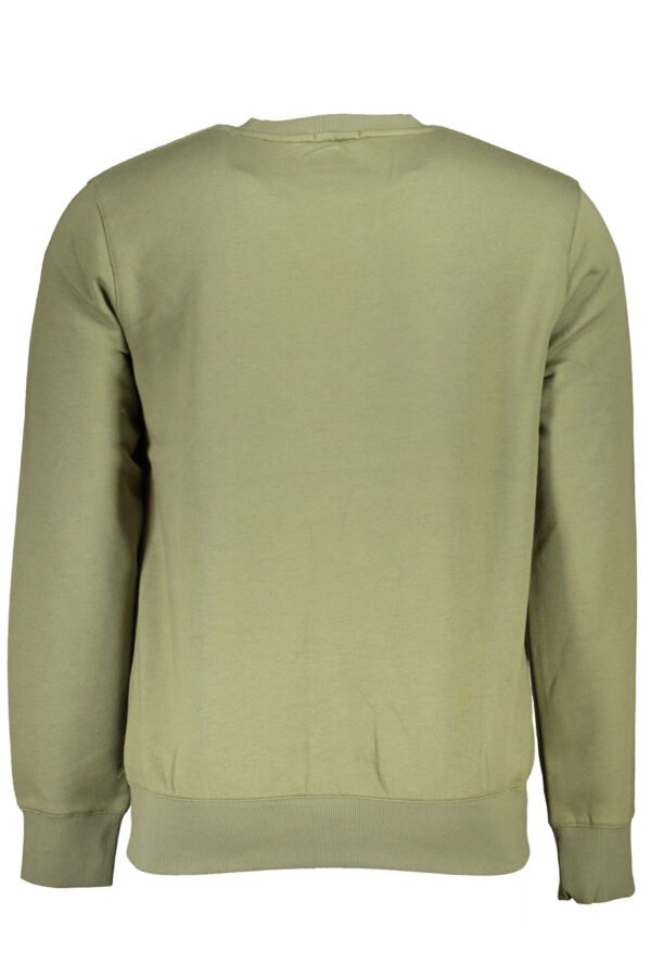 TIMBERLAND GREEN MEN'S ZIPLESS SWEATSHIRT - Image 2