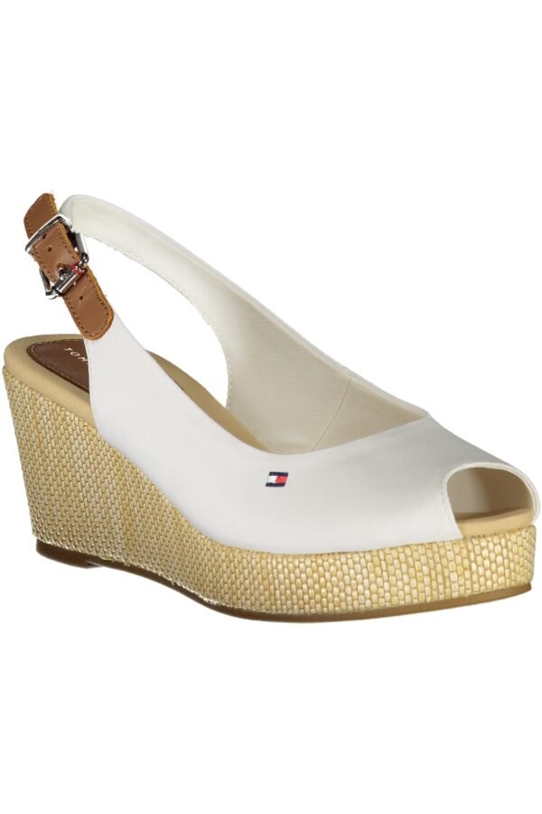 TOMMY HILFIGER WOMEN'S WHITE SANDAL FOOTWEAR - Image 2