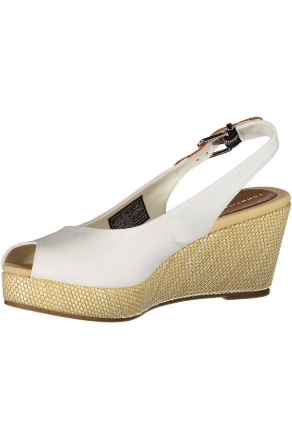 TOMMY HILFIGER WOMEN'S WHITE SANDAL FOOTWEAR - Image 3