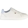 TOMMY HILFIGER WHITE WOMEN'S SPORTS SHOES