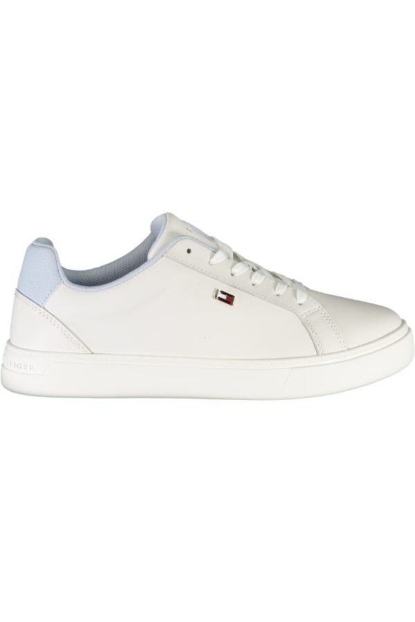 TOMMY HILFIGER WHITE WOMEN'S SPORTS SHOES