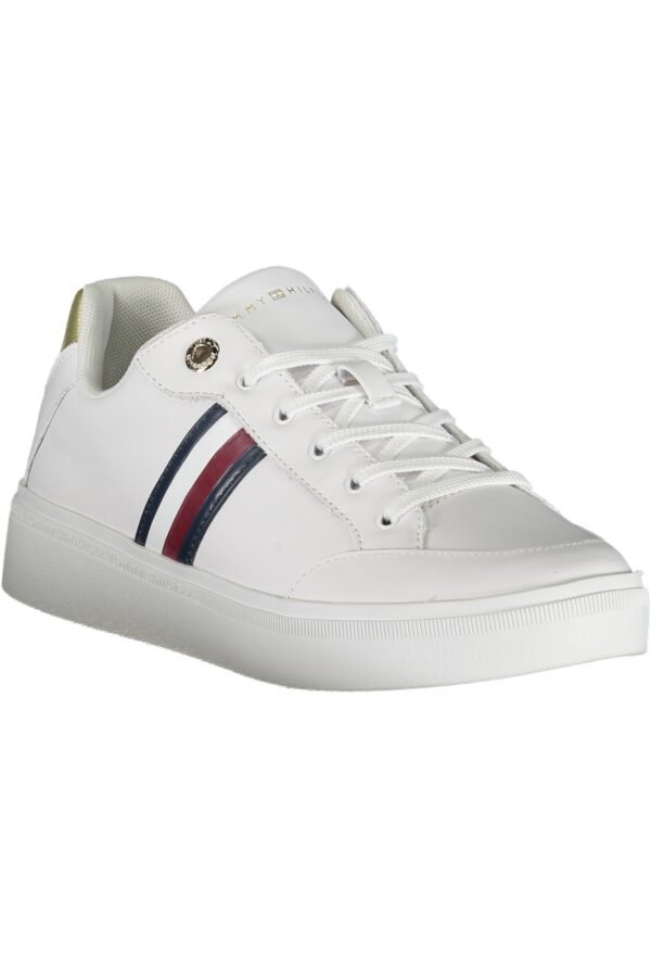 TOMMY HILFIGER WHITE WOMEN'S SPORTS SHOES - Image 2