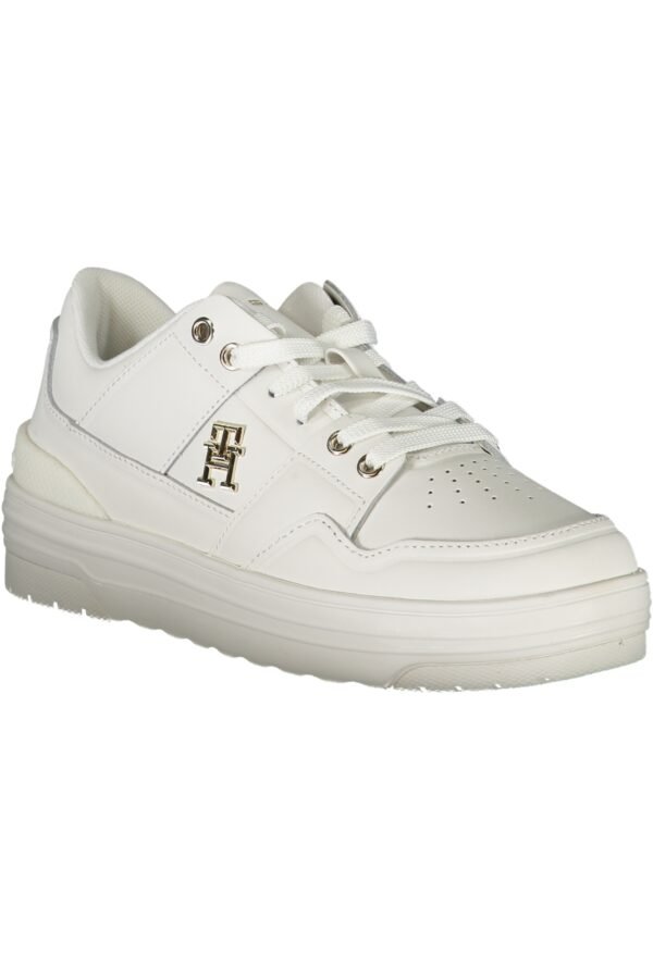 TOMMY HILFIGER WHITE WOMEN'S SPORTS SHOES - Image 2