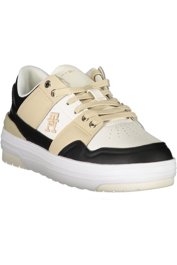 TOMMY HILFIGER WHITE WOMEN'S SPORTS SHOES - Image 2