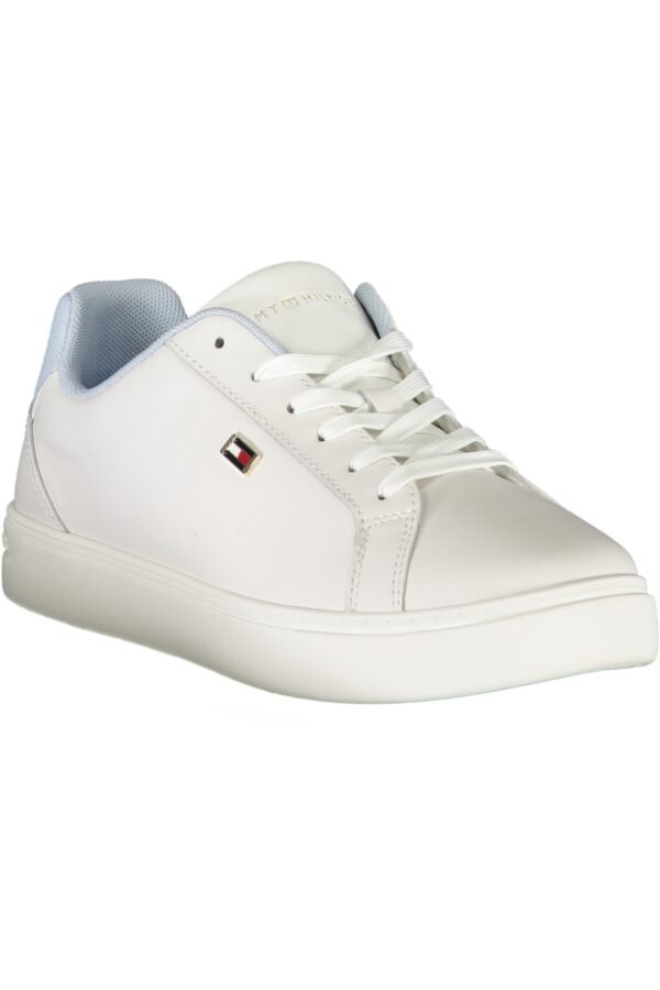 TOMMY HILFIGER WHITE WOMEN'S SPORTS SHOES - Image 2
