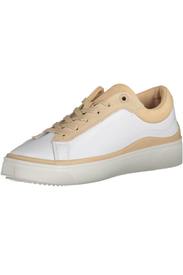 TOMMY HILFIGER WHITE WOMEN'S SPORTS SHOES - Image 3