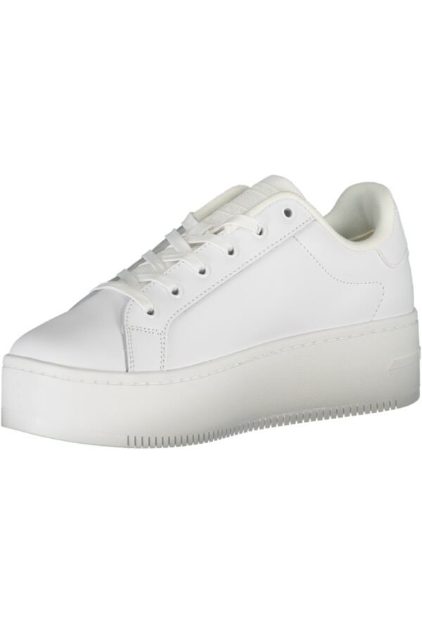 TOMMY HILFIGER WHITE WOMEN'S SPORTS SHOES - Image 3