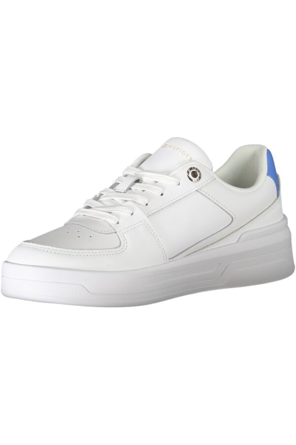 TOMMY HILFIGER WHITE WOMEN'S SPORTS SHOES - Image 3