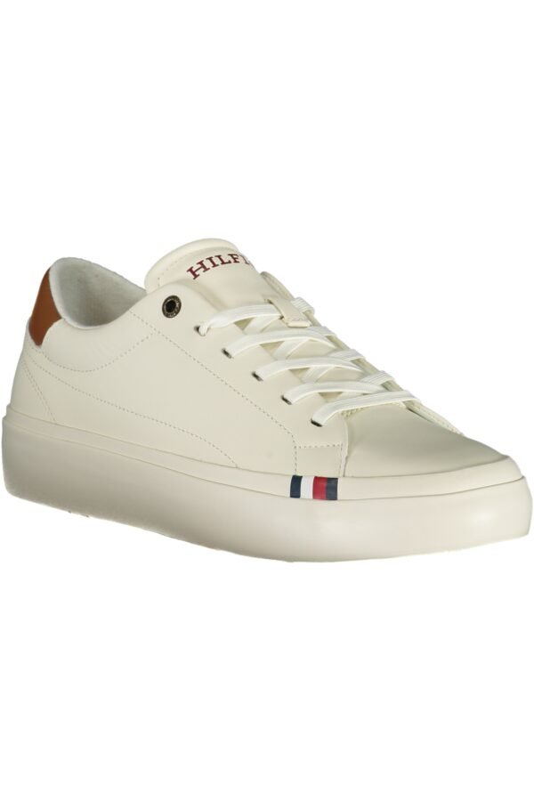 TOMMY HILFIGER MEN'S WHITE SPORTS SHOES - Image 2