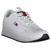 TOMMY HILFIGER MEN'S WHITE SPORTS SHOES - Image 2