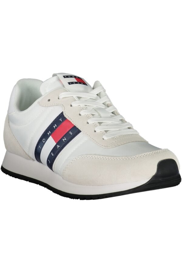 TOMMY HILFIGER MEN'S WHITE SPORTS SHOES - Image 2