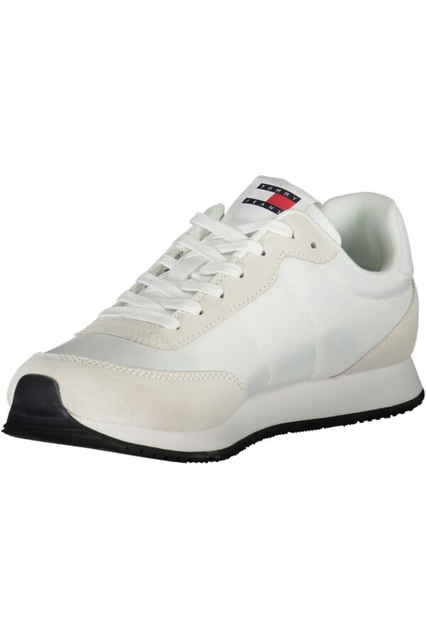TOMMY HILFIGER MEN'S WHITE SPORTS SHOES - Image 3