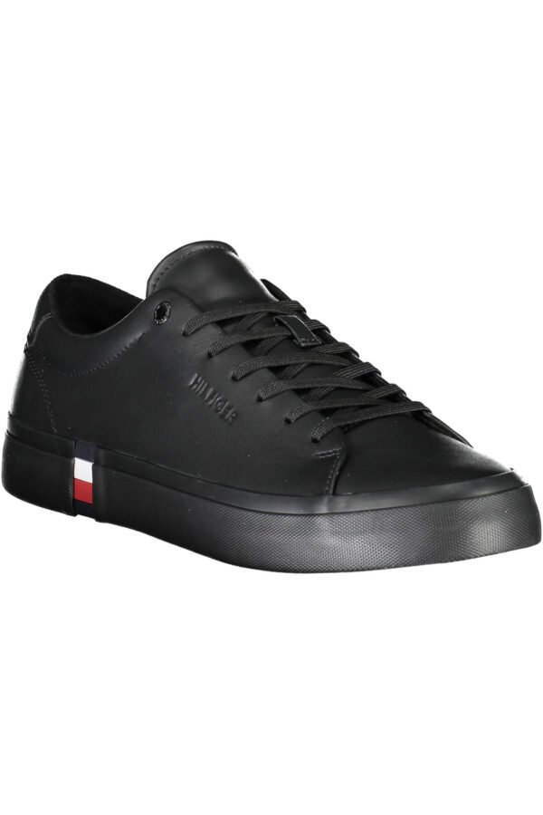 TOMMY HILFIGER BLACK MAN SPORT SHOES - Image 2