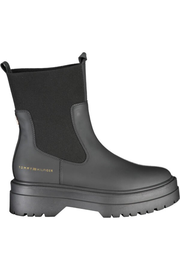 TOMMY HILFIGER BLACK WOMEN'S FOOTWEAR BOOT